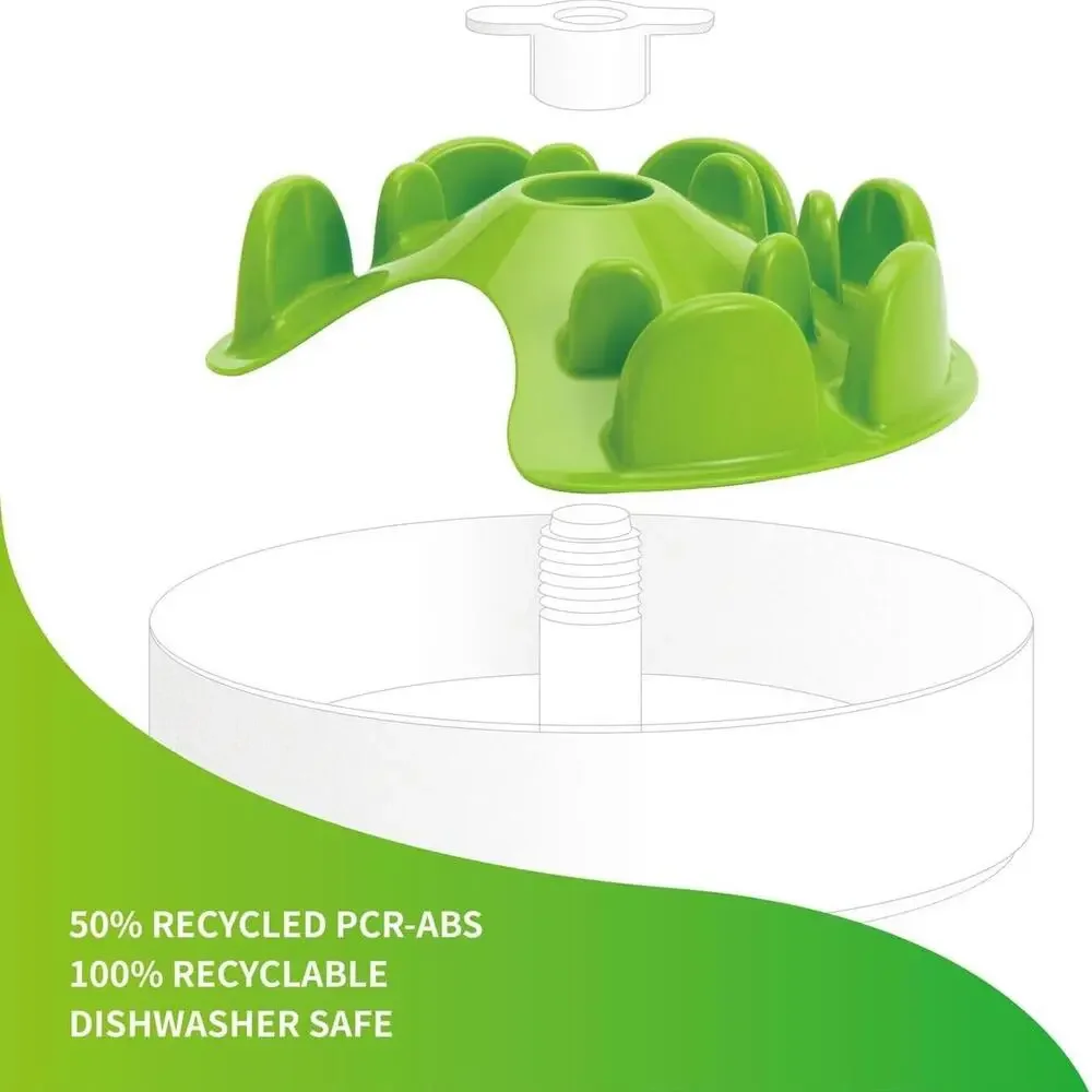 New Pet Dream House Spin Accessories UFO Maze Disc Slow Feeder Add-on